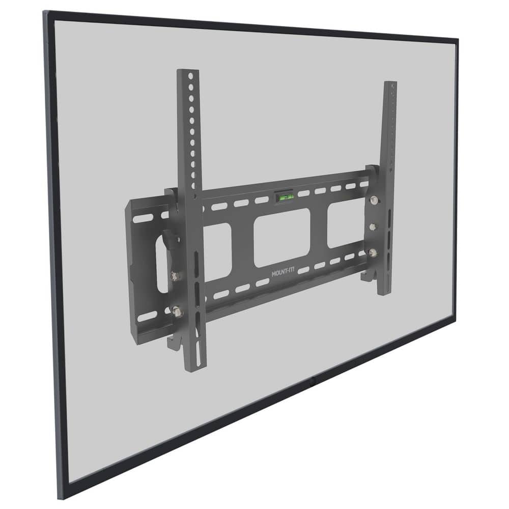 Heavy Duty Black Tilting TV Wall Mount Bracket