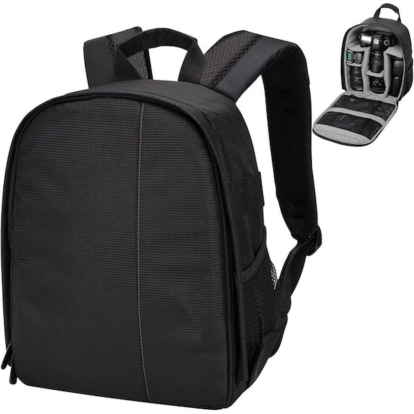 Camera Backpack Professional Bag for DSLR/SLR Mirrorless Photography in Grey 1 Pack