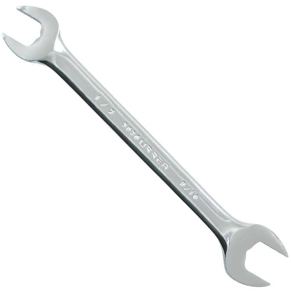 1-1/2 in. X 1-5/8 in. Open End Chrome Wrench