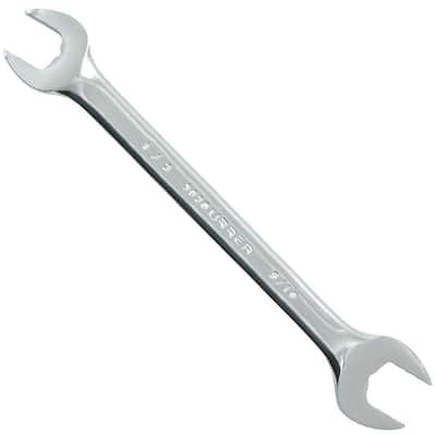 URREA 3/16 in. X 1/4 in. Open End Chrome Wrench 3016