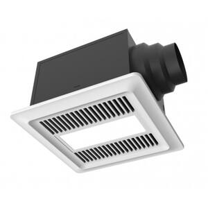 ILG8FV111 Bathroom Ventilation Exhaust DC Fan w/ 10-Watt LED Light,Adjustable Speed Selector Smart Flow,ENERGY STAR
