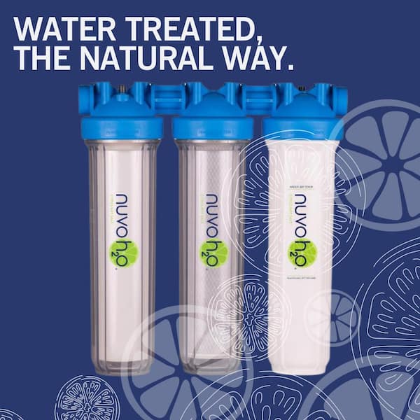 NuvoH2O Manor Trio Water Whole House Water Softener Plus Sediment