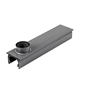 4-3/4 in. wide x 2 ft. long Spee-D Channel Drain with Bottom Outlet Fits 3 in. and 4 in. Drain Fittings