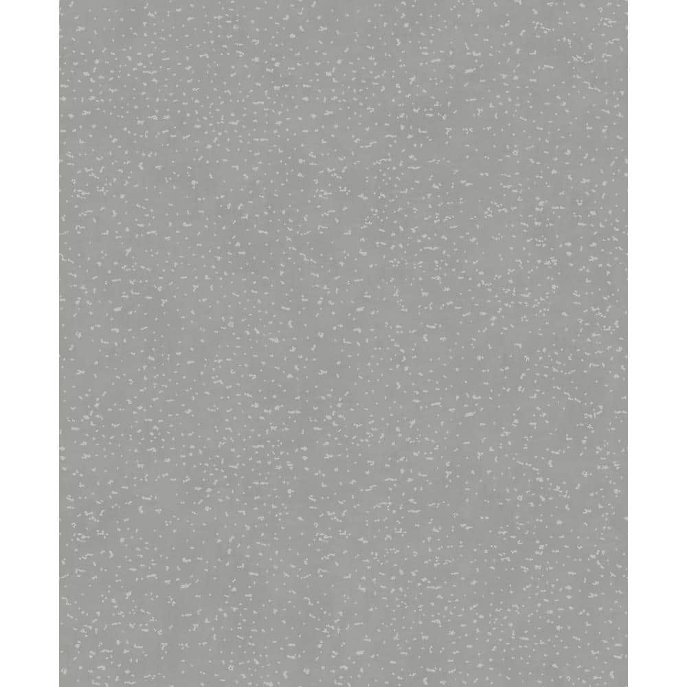 Luster Collection Grey Embossed Abstract Spot Metallic Finish Paper on Non-