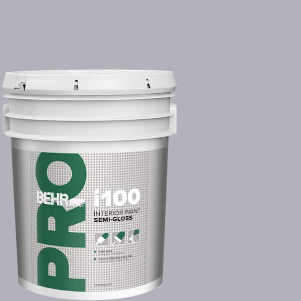 BEHR PRO 5 gal. #N540-3 Vanity Semi-Gloss Interior Paint