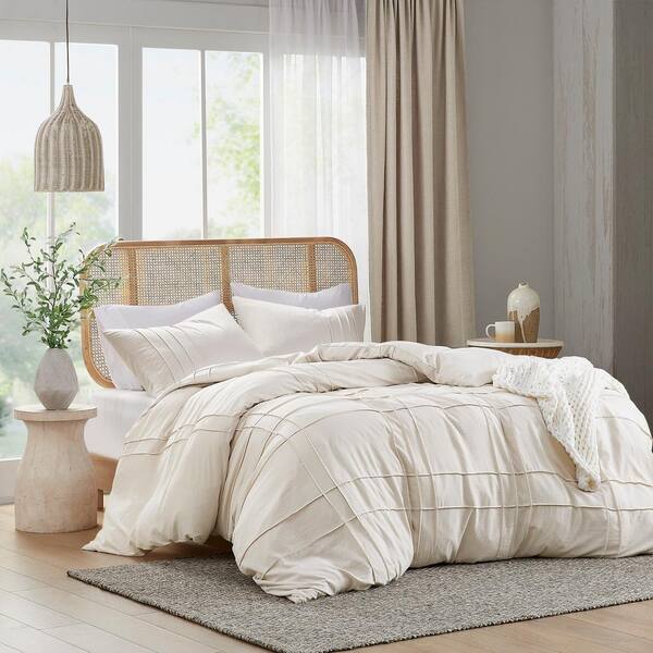 510 Design 8 -Piece Neutral California king Comforter Set in the