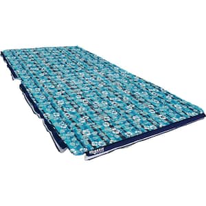 Lagoon Lounge 5 x 12 Foot Family Lake or Pool Water Floating Lounge Mat, Teal