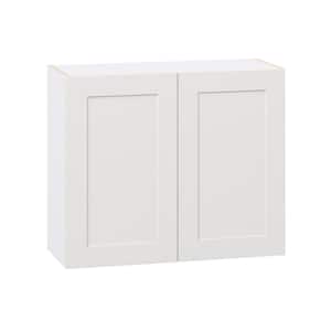 Roseland 36 in. W x 14 in. D x 30 in. H Assembled Shaker Wall Kitchen Cabinet in Warm White