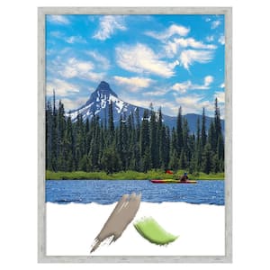 Imprint Silver Wood Picture Frame Opening Size 18 x 24 in.