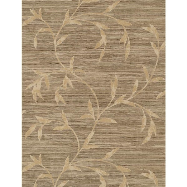 York Wallcoverings Weathered Finishes Vine Scroll Wallpaper