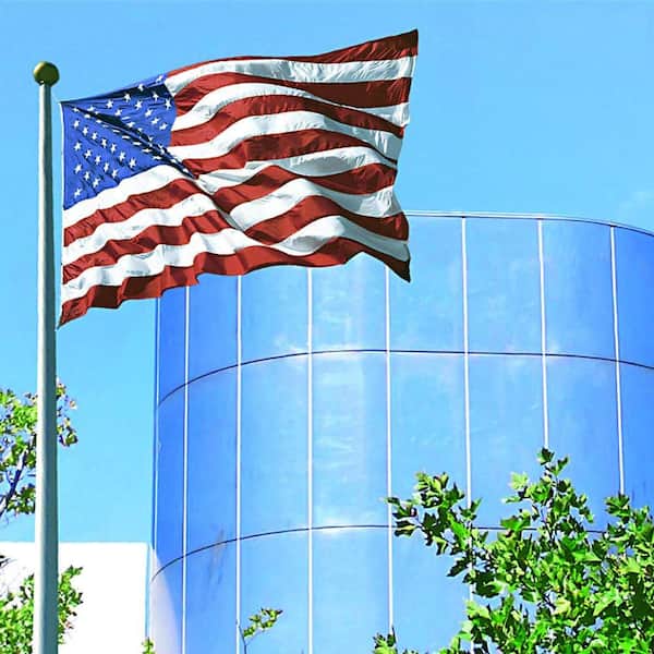 Tough-Tex 3 ft. x 5 ft. Polyester U.S. Flag for High Winds