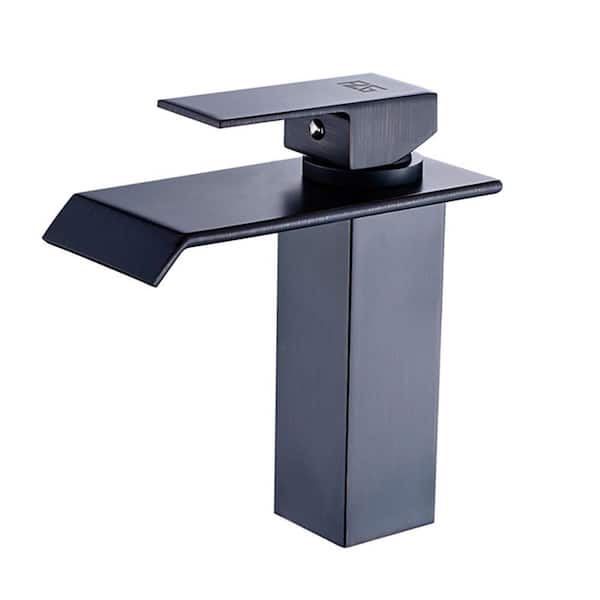 Aosspy Single Hole Single-Handle Bathroom Faucet in Oil Rubbed Bronze