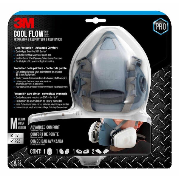 3M™ Spray Paint Respirator 6002, A2P2, 1 Kit