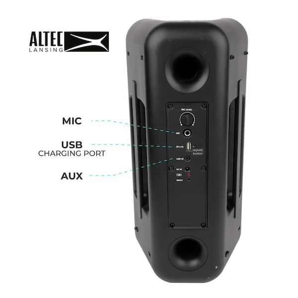 Altec Lansing Shockwave 200 Wireless Party Speaker IMT7100-BLK-STK