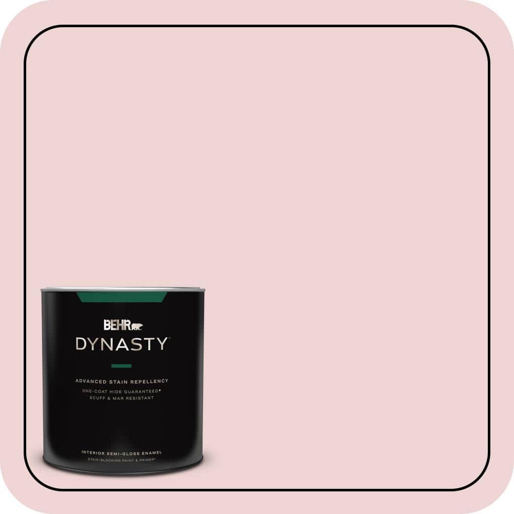 1 qt. #S140-1 Radiant Rose Semi-Gloss Enamel Interior Stain-Blocking Paint & Primer price history on PriceWatchPro