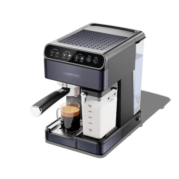 Chefman Barista Pro Espresso Machine, New, Stainless Steel, 1.8 Liters  coffee cafetera coffe machine - AliExpress