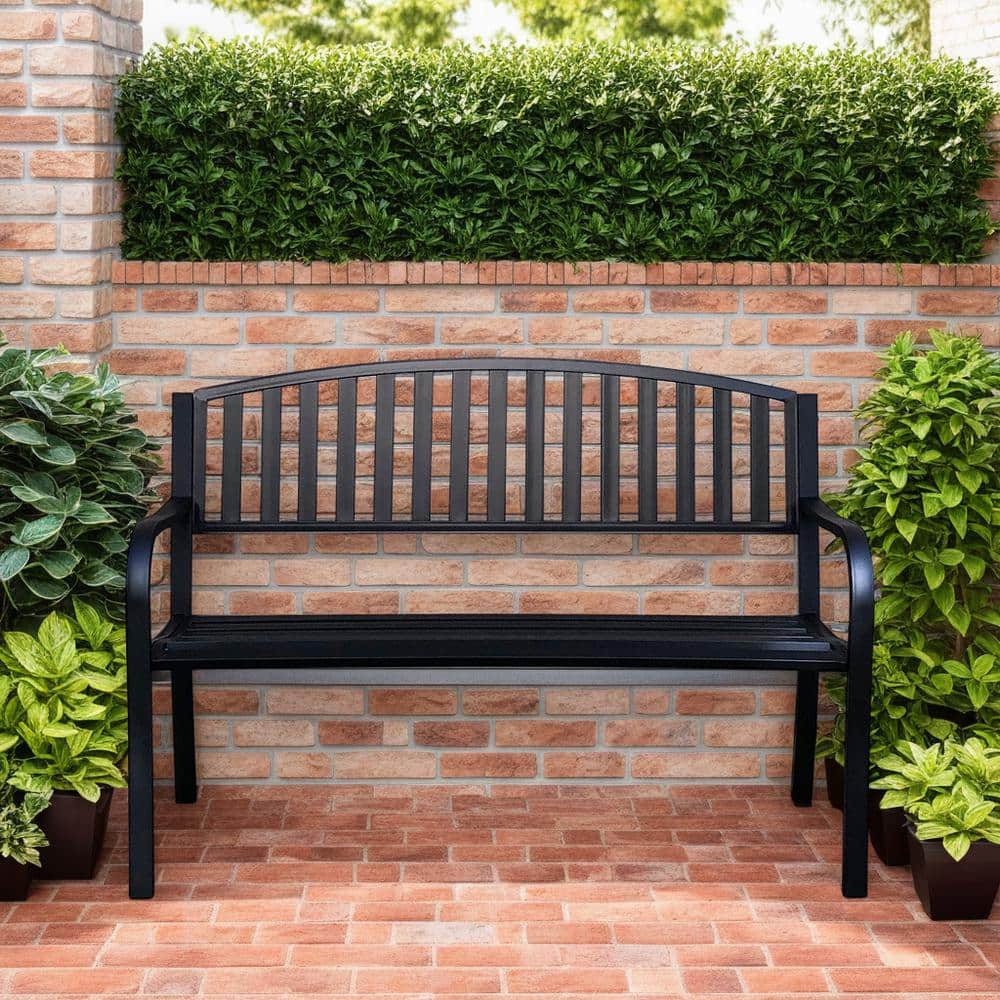Steel Outdoor Garden Bench price history on PriceWatchPro