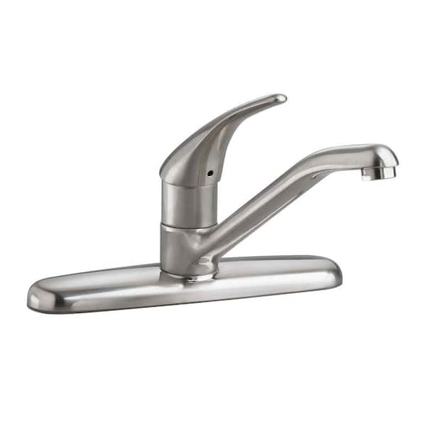 American Standard Colony Soft Single-Handle Standard Kitchen Faucet 1.5 gpm in Stainless Steel