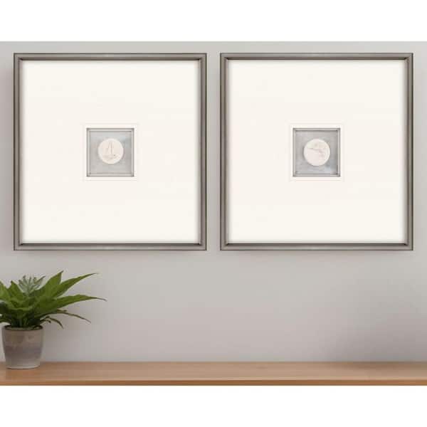 2 Piece Framed Graphic Print Animals 22.00 in. x 22.00 in.