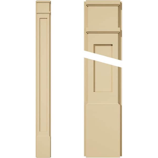 Ekena Millwork 2 in. D x 7 in. W x 72 in. L Primed Polyurethane Pilaster 1- Pack