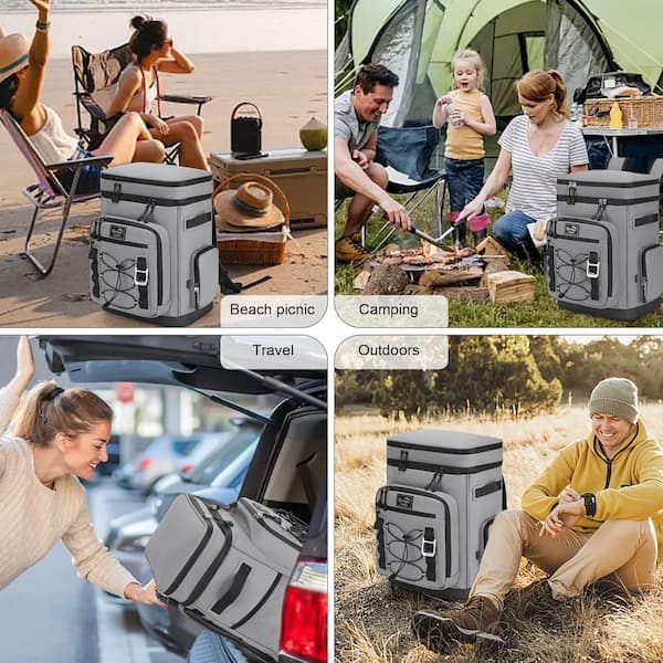 Misopily 32 qt. 42 Cans-Leak Proof Cooler Backpack Insulated  display picture 1