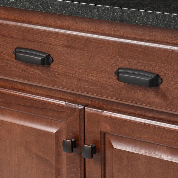 Grayson 2-1/2 in. Center-to-Center Oil Rubbed Bronze Cup Pull Grayson 2-1/2 in. Center-to-Center Oil Rubbed Bronze Cup Pull