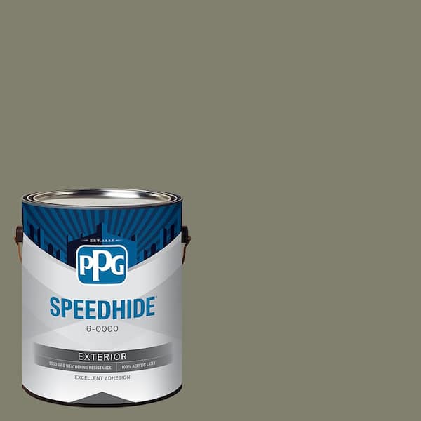 1 gal. PPG1028-5 Autumn Gray Satin Exterior Paint