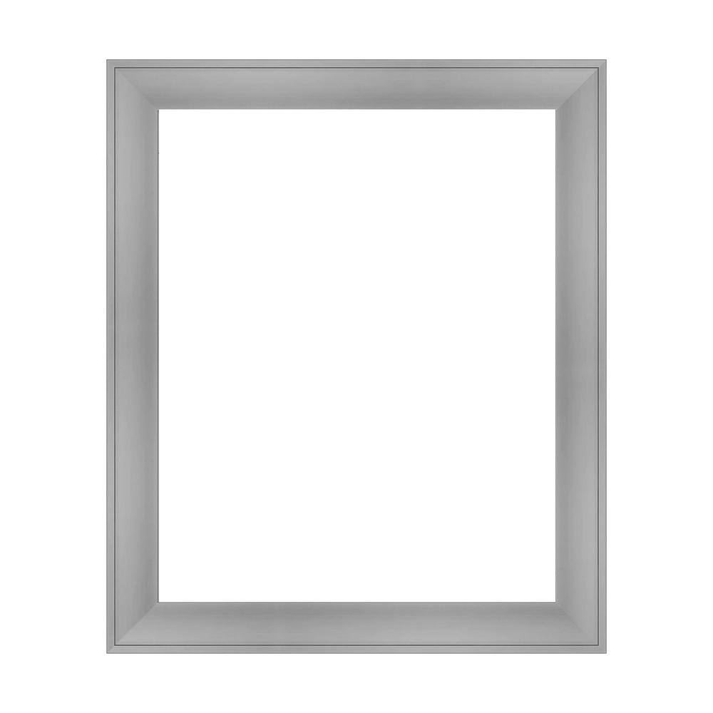 Mirror Makeover Flair Polished Nickel 21.25 in. W x 25.25 in. H Bathroom Mirror Frame Border Kit-Fits a 20x24 Mirror price history on PriceWatchPro