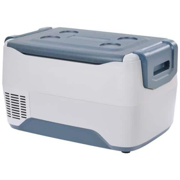 PORTABLE 24L ELECTRIC DAMAGED COOLBOX TRAVEL CAMPING FOOD DRINK COOLER  WARMER