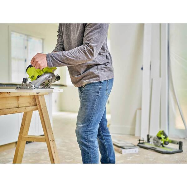 RYOBI ONE+ HP 18V Brushless Cordless Compact 6-1/2 in. Circular