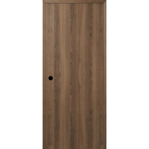 Optima N DIY-Friendly 30 in. х 80 in. Right-Hand Loire Ash Solid Composite Core Wood Single Prehung Interior Door