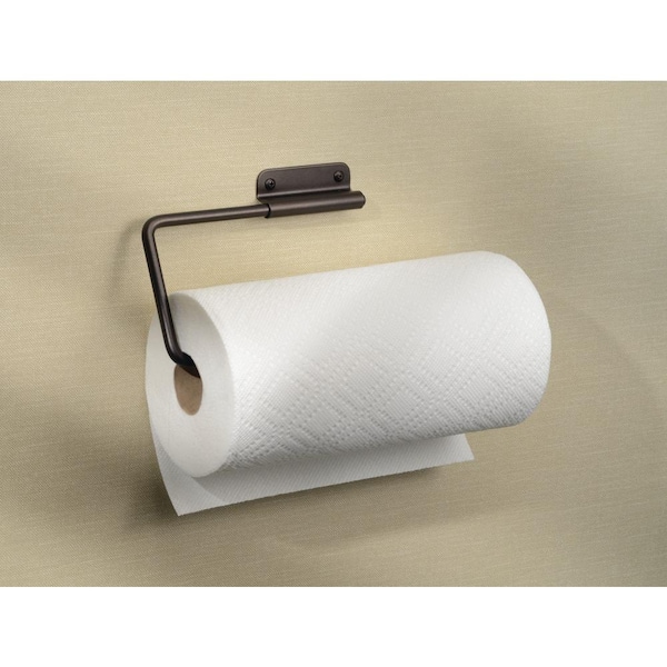 Forma Swivel Paper Towel Holder for Kitchen-Wall Mount/Under Cabinet 