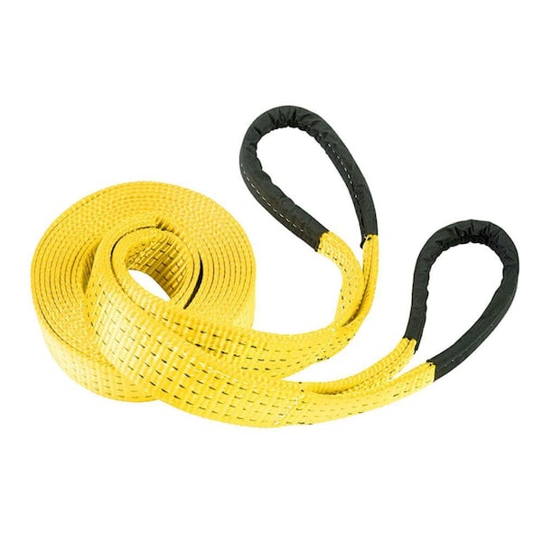 Raider 4 in. x 30 ft. - 20,000 lbs. Break Strength Deluxe Recovery Tow Strap Rope
