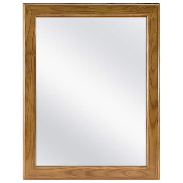 Surface Mount Bathroom Medicine Cabinet, Wood Framed Recessed Medicine Cabinet With Mirror