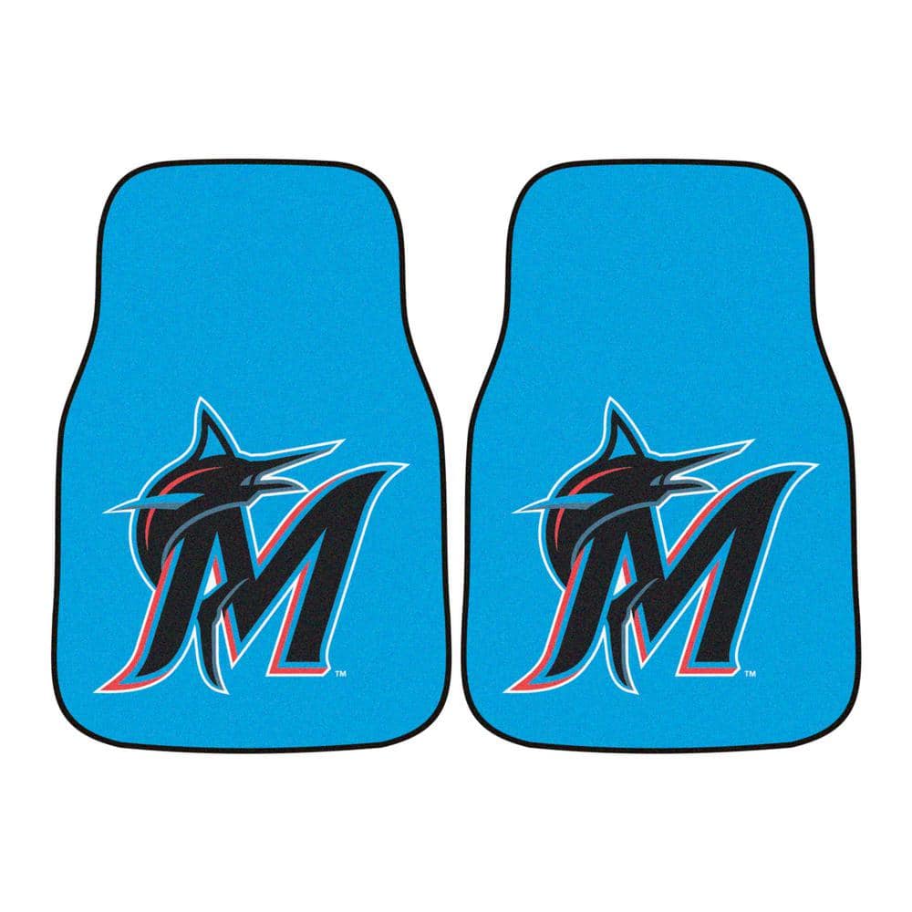 FANMATS Miami Marlins MLB Color Emblem Metal Emblem at