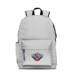 New Orleans Pelicans 17 in. Gray Campus Laptop Backpack