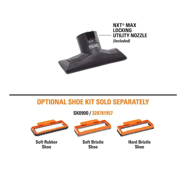 RIDGID 2-1/2 in. MAX2509 NXT Max Locking Utility Nozzle Accessory