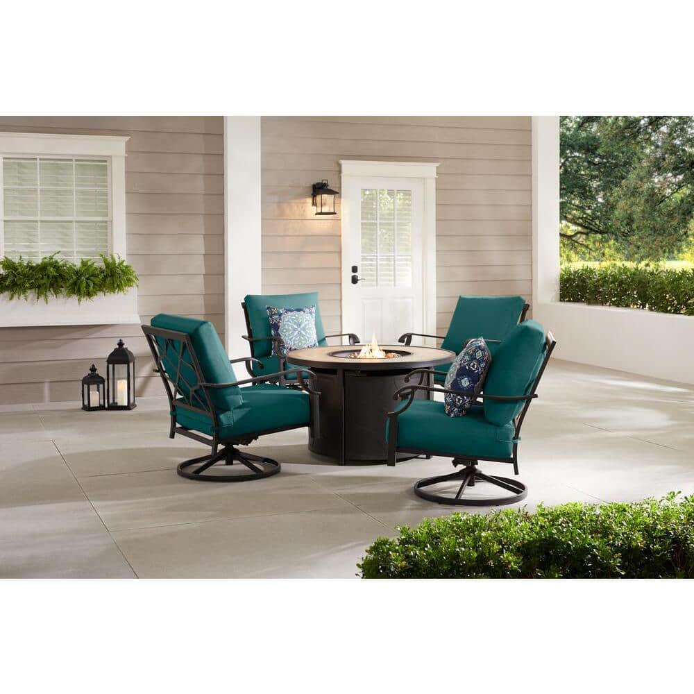 Have a question about Hampton Bay Bowbridge 5Piece Steel Outdoor Fire