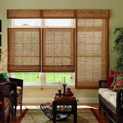 Bamboo Shades Shades The Home Depot