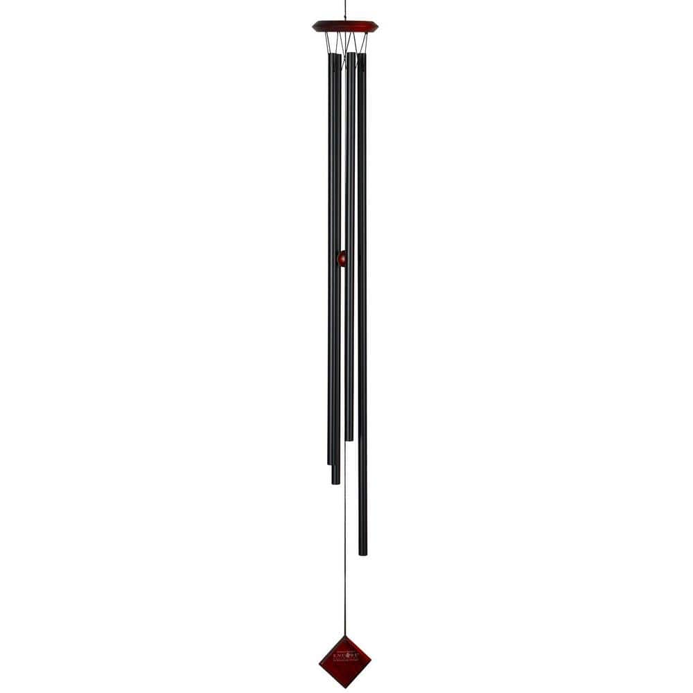UPC 028375121113 product image for Encore Collection, Chimes of Saturn, 47 in. Black Wind Chime | upcitemdb.com