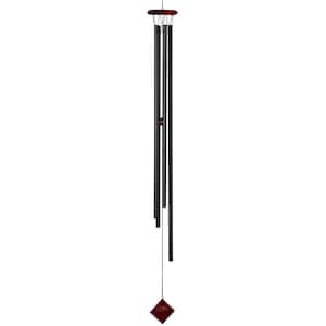 Encore Collection, Chimes of Saturn, 47 in. Black Wind Chime