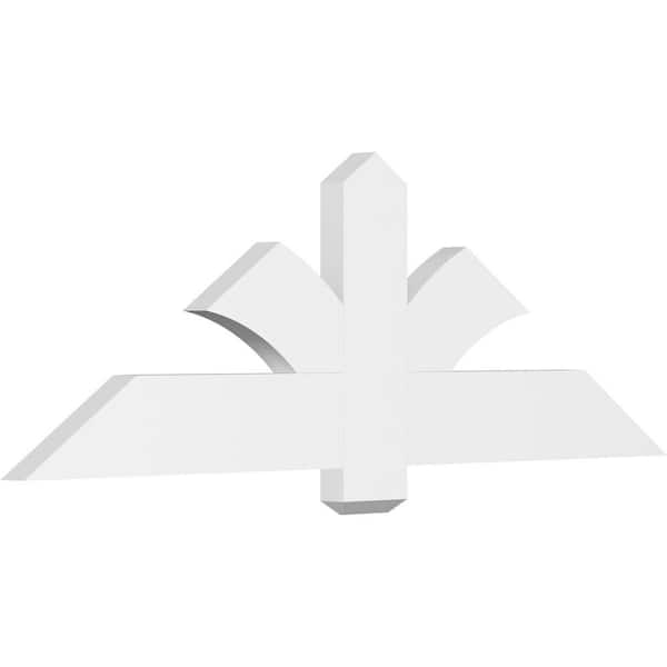 Ekena Millwork Redmond 60 in. W x 20 in. H x 2 in. D Signature Polyurethane Bracket