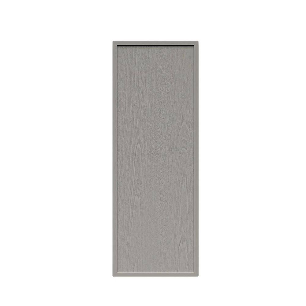 Slim Shaker Assembled 18 in. W x 42 in. H x 12 in. D Wall Kitchen Cabinet in Gray price history on PriceWatchPro