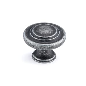 Notre-Dame Collection 1-5/16 in. (34 mm) Natural Iron Traditional Cabinet Knob