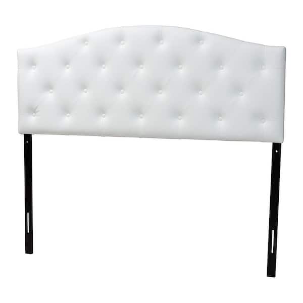 Baxton Studio Myra White Queen Headboard