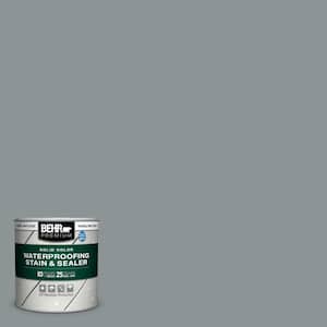 8 oz. #HDC-NT-27 Millennium Silver Solid Color Waterproofing Exterior Wood Stain and Sealer Sample