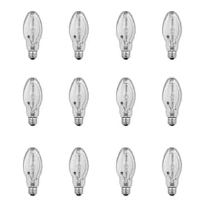100-Watt ED17 Shape Clear Metal Halide High Intensity Discharge E26 Medium Base HID Light Bulb (12-Pack)