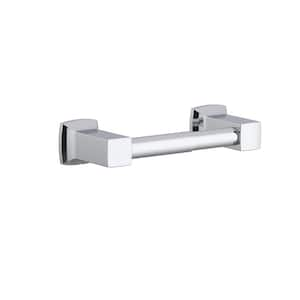 Fairbanks Wall-Mount Double Post Toilet Paper Holder in Chrome