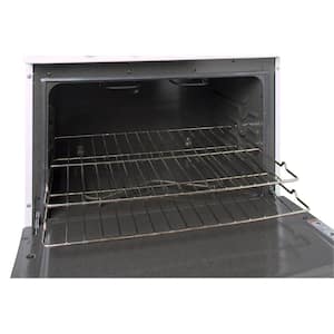 24 in. 2.97 cu. ft. Electric Range in Black