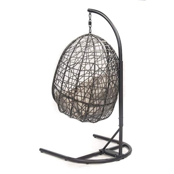 Better homes and gardens lantis online outdoor wicker hanging chair with stand